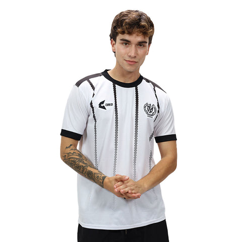 Camiseta CP Reina del Santísimo Rosario Chincha Bayern Munich blanco negro