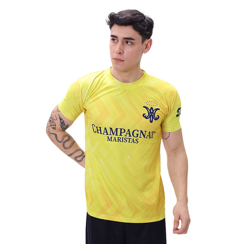 Camiseta Champagnat amarillo
