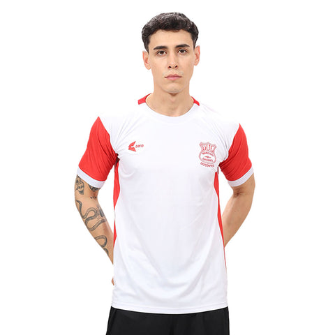 Camiseta GUE Mariscal Cáceres blanco rojo