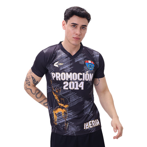 Camiseta IE Dos de Mayo Iberia negro plata