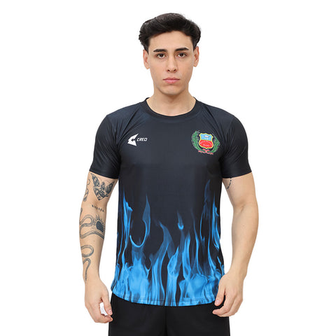 Camiseta IE Mariscal Luzuriaga Casma negro celeste