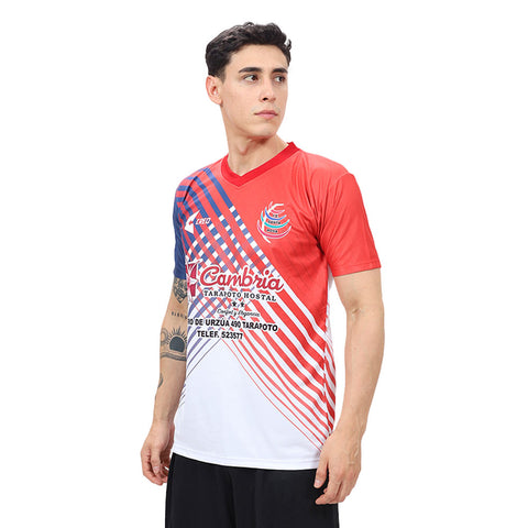 Camiseta IE Santa Rosa Francia rojo blanco azul marino