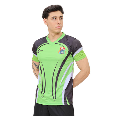Camiseta IEI CLPG SJC verde manzana negro