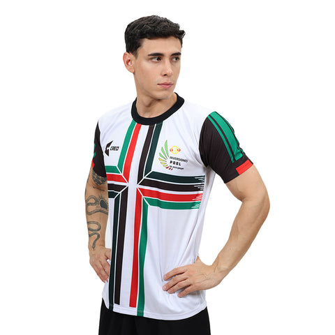 Camiseta Inversiones Pool Portugal blanco verde rojo negro