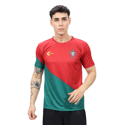 Camiseta Portugal rojo verde