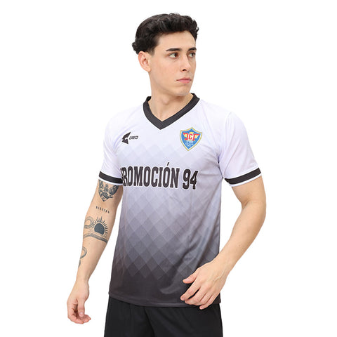 Camiseta Promoción 1994 IE Cesar Vallejo VMT blanco negro