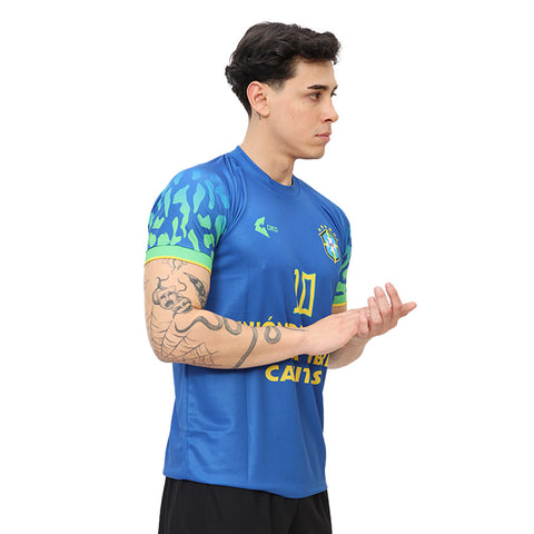 Camiseta Unión Deportivo Tacna Libre Brasil azulino verde jade