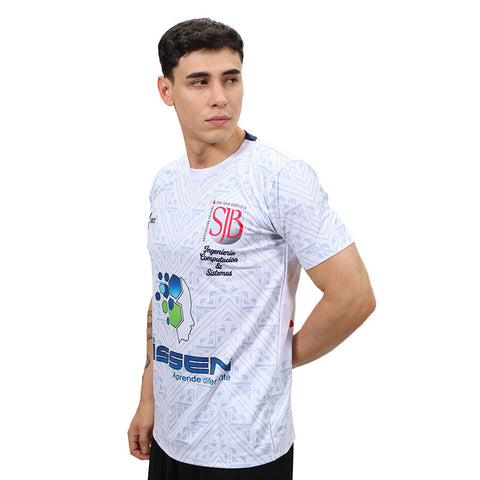 Camiseta Universidad Privada San Juan Bautista Ingenieria Computacion y Sistemas Italia Blanco