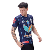 Camiseta reversible Cebada & Balón Pichari blanco celeste azul marino