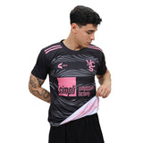 Camiseta reversible VCS Juventus Miami FC blanco rosado negro