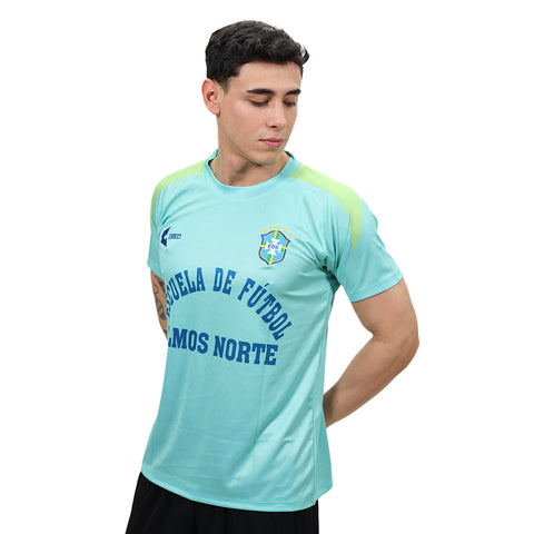 Escuela de Fútbol Olmos Norte Brasil verde jade