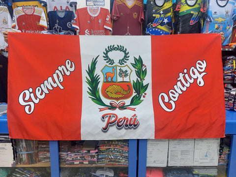 Bandera Perú Siempre Contigo