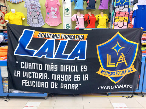 Banderola Academia Formativa LALA