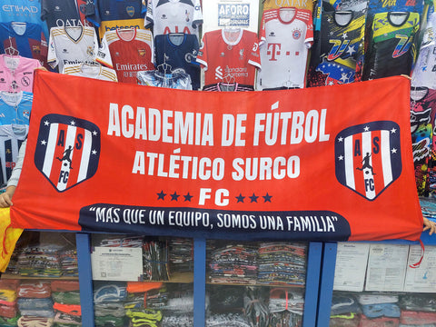Banderola Academia de Fútbol Atlético Surco FC