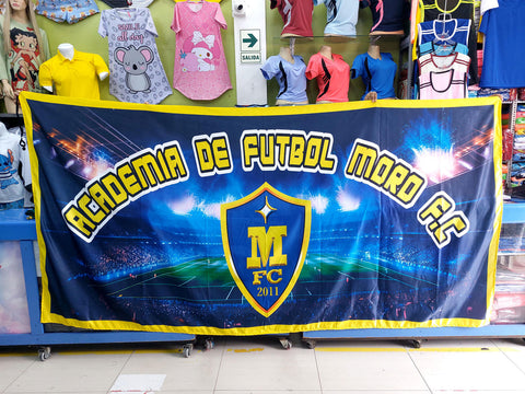 Banderola Academia de Fútbol Moro FC