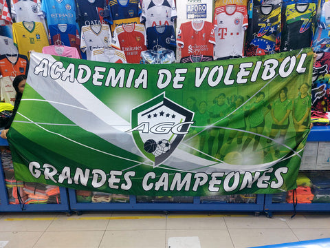 Banderola Academia de Voleibol AGC