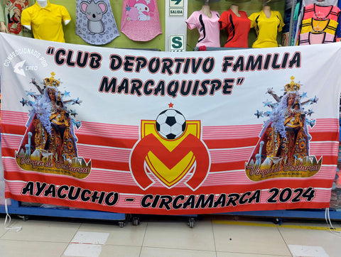 Banderola CD Familia Marcaquispe Circamarca