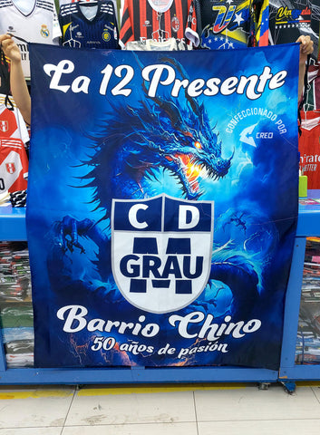 Banderola CD Miguel Grau Barrio Chino Chincha