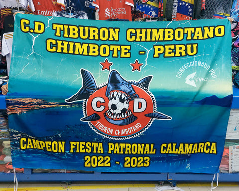 Banderola CD Tiburón Chimbotano Chimbote