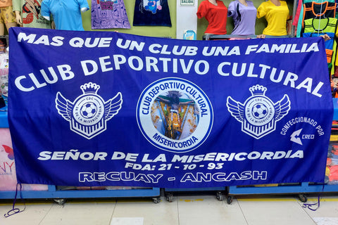 Banderola CDC Señor de la Misericordia Recuay