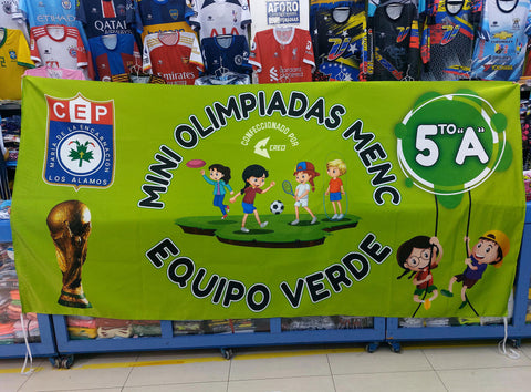 Banderola CEP María de la Encarnación Los Alamos