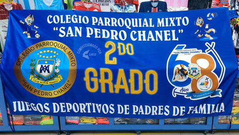 Banderola CPM San Pedro Chanel 2Do Grado  Sullana