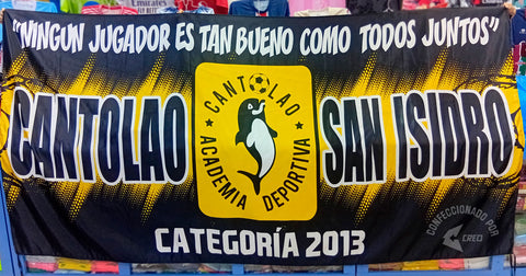 Banderola Cantolao Categoría 2013 San Isidro
