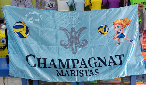 Banderola Champagnat Voley