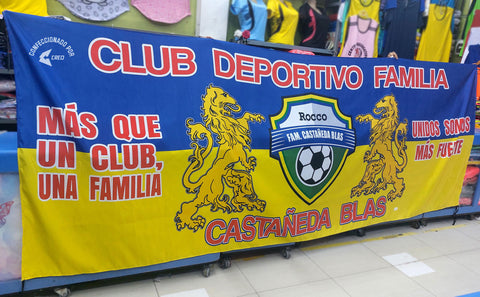 Banderola Club Deportivo Familia Castañeda Blas