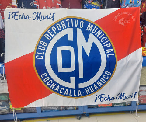 Banderola Club Deportivo Municipal Cochacalla Huánuco