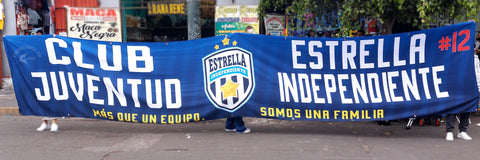 Banderola Club Juventud Estrella Independiente