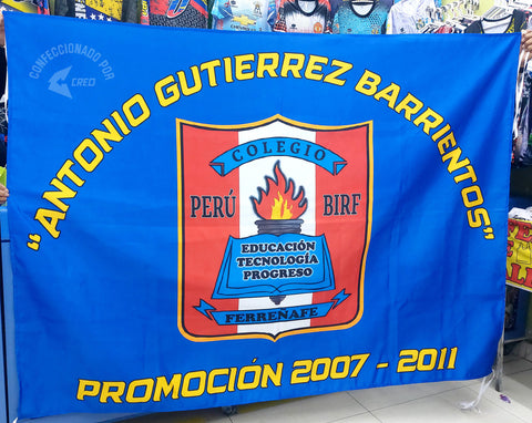 Banderola Colegio Perú BIRF Ferreñafe Promoción 2011