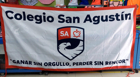 Banderola Colegio San Agustín