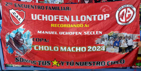 Banderola Encuentro Familiar Uchofen Llontop Chiclayo