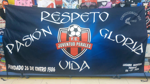 Banderola FC Juventud Perales