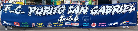 Banderola FC Purito San Gabriel SJL