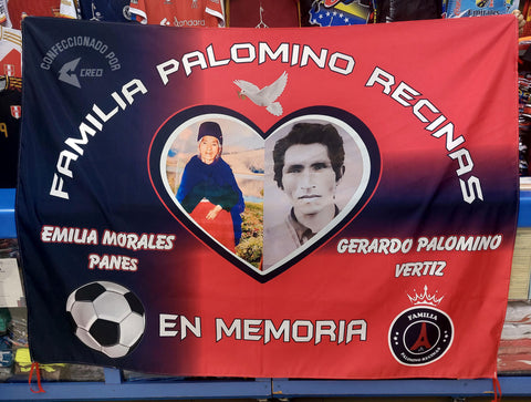 Banderola Familia Palomino Recinas