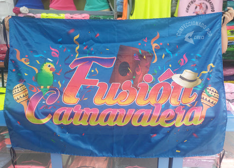 Banderola Fusión Carnavalera