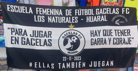 Banderola Gacelas FC Huaral