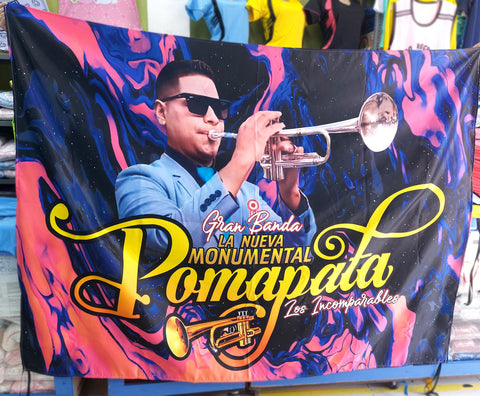 Banderola Gran Banda La Nueva Monumental Pomapata