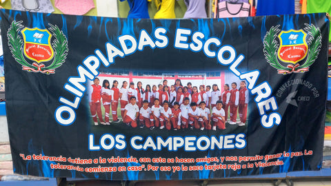 Banderola IE Mariscal Luzuriaga Casma