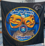 Banderola IE Nuestra Señora de las Mercedes Taller de Teatro Huayllay