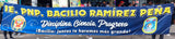 Banderola IE PNP Bacilio Ramírez Peña