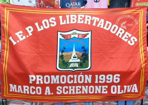 Banderola IEP Los Libertadores Promoción 1996