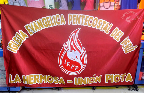 Banderola IET Parroquial San Martin de Porres Acarí