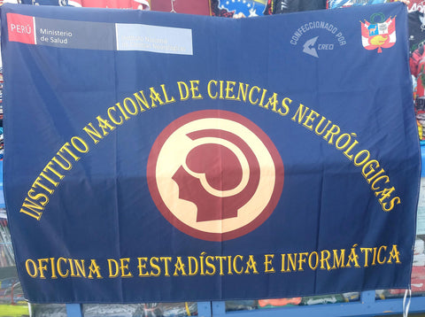 Banderola Instituto Nacional de Ciencias Neurológicas