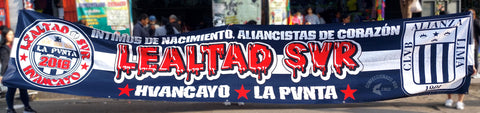Banderola Lealtad Sur Huancayo Alianza Lima