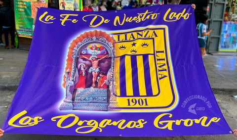 Banderola Los Órganos Grone Alianza Lima