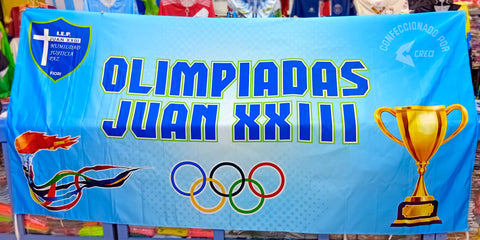 Banderola Olimpiadas Juan XXIII
