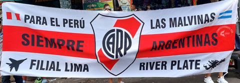 Banderola River Plate Filial Lima